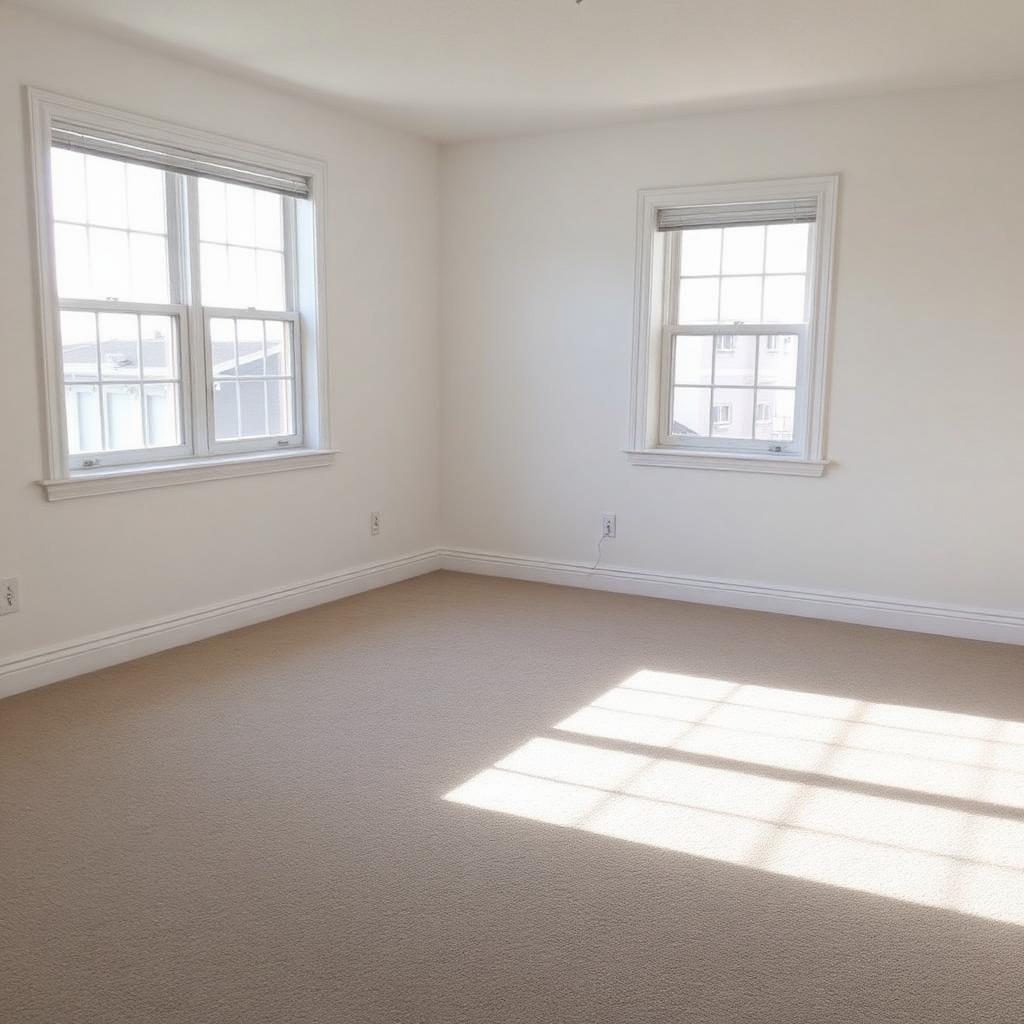 Living Room after cleaning